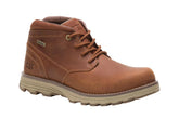 Caterpillar - Men's Elude Brown Leather Waterproof Work Boots